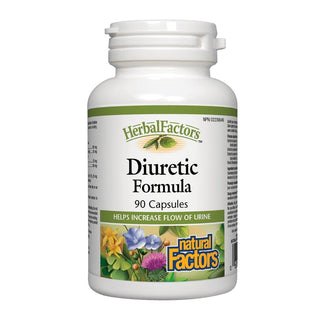 Natural Factors Herbal Factors Diuretic Formula 90 Capsules