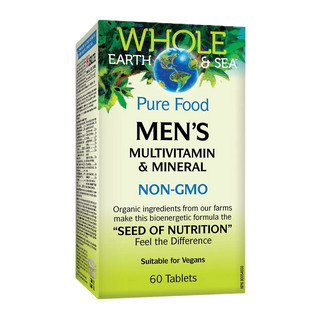 Whole Earth & Sea Multivitamin & Mineral Men's 60 Tablets