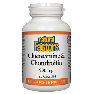 Natural Factors Glucosamine & Chondroitin 900mg 120 Capsules