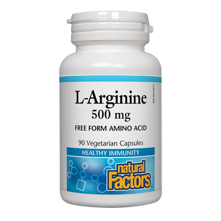 Natural Factors L-Arginine 500mg 90 Capsules