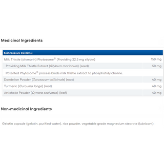 Natural Factors Herbal Factors Milk Thistle Phytosome 150mg 90 Capsules