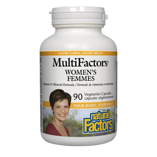 Natural Factors Multi Factors Women's 90 Veggie Caps