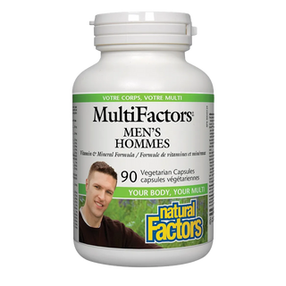 Natural Factors Multi Factors Men's 90 Veggie Caps