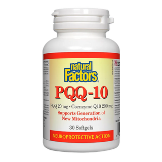 Natural Factors PQQ-10 30 Softgels