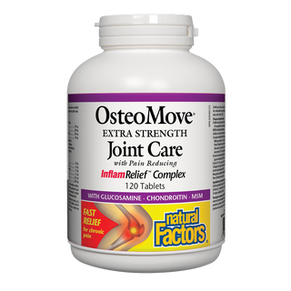 Natural Factors OsteoMove Joint Care Extra Strength 120 Tablets