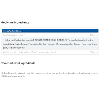 Natural Factors PGX Daily Ultra Matrix 750mg 240 Softgels