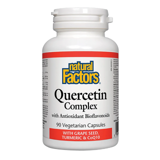 Natural Factors Quercetin Complex 90 Veggie Caps