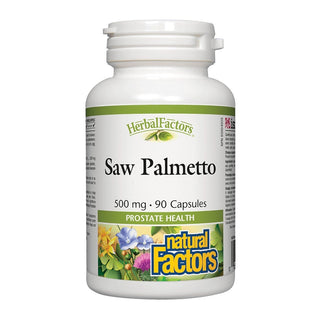 Natural Factors Saw Palmetto 500mg 90 Capsules