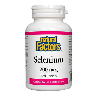 Natural Factors Selenium 200mcg 180 Tablets