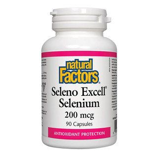 Natural Factors Seleno Excell Selenium 200mcg 90 Capsules