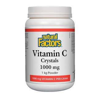 Natural Factors Vitamin C Crystals 1000mg 1kg