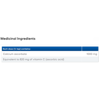 Natural Factors Vitamin C Calcium Ascorbate 1000mg 125g