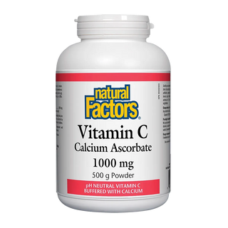 Natural Factors Vitamin C Calcium Ascorbate 1000mg 500g