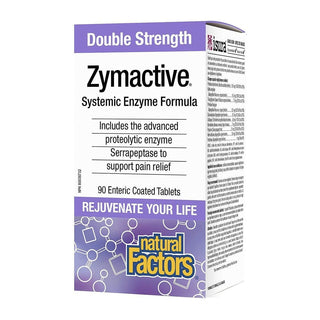 Natural Factors Zymactive Double Strength 90 Tablets