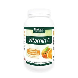 Naka Vitamin C 1000mg Time Release 180 Tablets