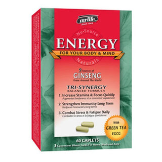 Nu-life Energy 60 Caplets