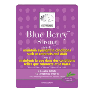 New Nordic Blue Berry Strong 60 Tablets