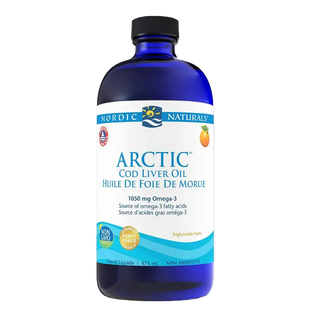 Nordic Naturals Arctic Cod Liver Oil Liquid Orange 473mL