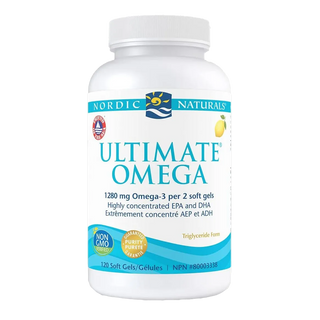 Nordic Naturals Ultimate Omega Lemon 120 Softgels