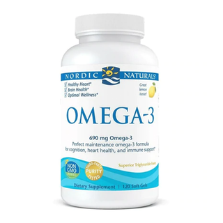 Nordic Naturals Omega 3 Lemon 120 Softgels