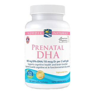 Nordic Naturals Prenatal DHA 90 Softgels