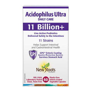 New Roots Acidophilus Ultra 11 Billion Plus 60 Veggie Caps