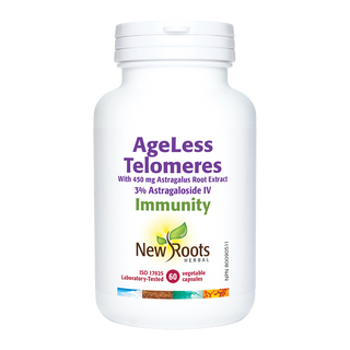 New Roots AgeLess Telomeres 60 Veggie Caps