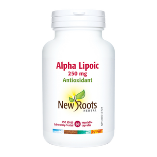 New Roots Alpha Lipoic Acid 250mg 60 Veggie Caps