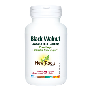 New Roots Black Walnut Leaf and Hull 440mg 100 Veggie Caps