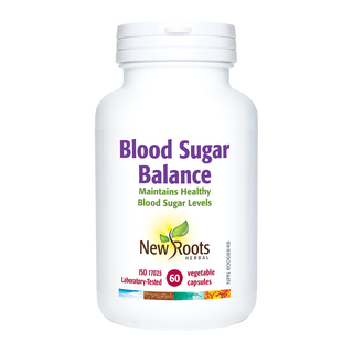 New Roots Blood Sugar Balance 60 Veggie Caps