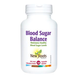 New Roots Blood Sugar Balance 120 Veggie Caps