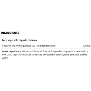 New Roots Co-Enzyme Q10 100mg 60 Veggie Caps