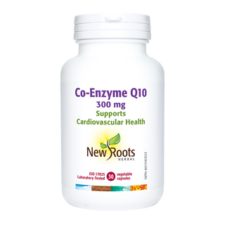 New Roots Co-Enzyme Q10 300mg 30 Veggie Caps