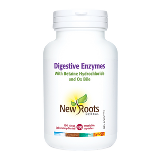 New Roots Digestive Enzymes 100 Veggie caps