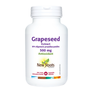 New Roots Grape Seed Extract 500mg 60 Veggie Caps