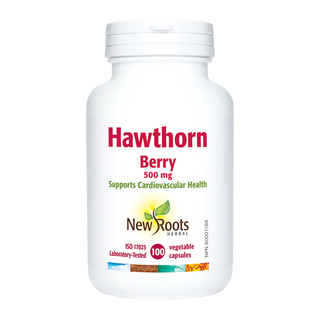 New Roots Hawthorn Berry 500mg 100 Veggie Caps