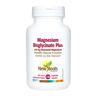 New Roots Magnesium Bisglycinate Plus 120 Veggie Caps