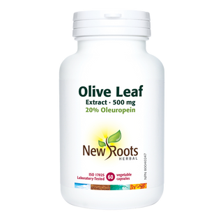 New Roots Olive Leaf Extract 500mg 60 Veggie Caps