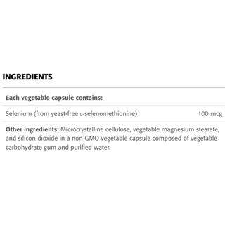 New Roots Selenium 100mcg 100 Veggie Caps