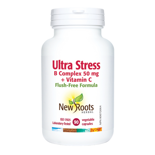 New Roots Ultra Stress B Complex 50mg  90 Veggie Caps