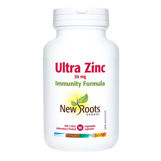 New Roots Ultra Zinc 30mg 90 Veggie Caps