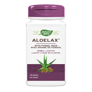 Nature's Way Aloelax with Fennel Seed 100 Capsules