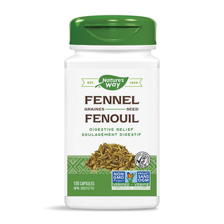 Nature's Way Fennel Seed 100 Capsules