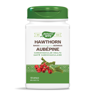 Nature's Way Hawthorn Berries 100 Capsules