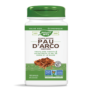 Nature's Way Pau D'Arco Inner Bark 180 Capsules