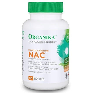 Organika NAC 500mg 90 Capsules