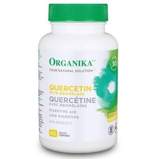 Organika Quercetin with Bromelian 60 Caplets