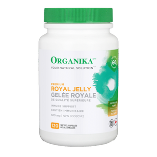 Organika Premium Royal Jelly 500mg 120 Softgels