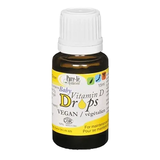 Pure-le Natural Baby Vitamin D Drops Vegan 15mL