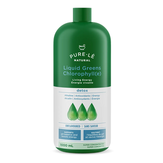 Pure-le Natural Liquid Greens Chlorophyll Super Concentrate Unflavoured 1L